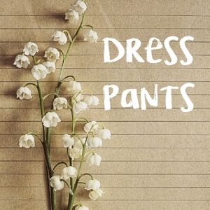 Ladies Dress Pants after here